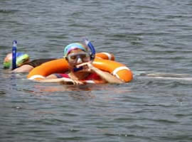 Snorkeling in Malvan.